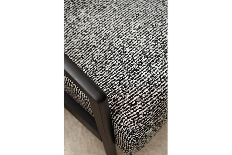 Illen Öronlappsfåtölj - Sort/Hvit - Møbler - Stoler & lenestoler - Lenestoler