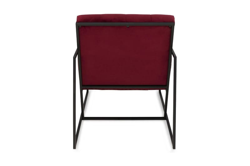 Indy Lenestol - Rød/Svart - Møbler - Stoler & lenestoler - Lenestoler