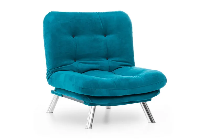 Janiece Lenestol - Blågrønn - Møbler - Stoler & lenestoler - Lenestoler