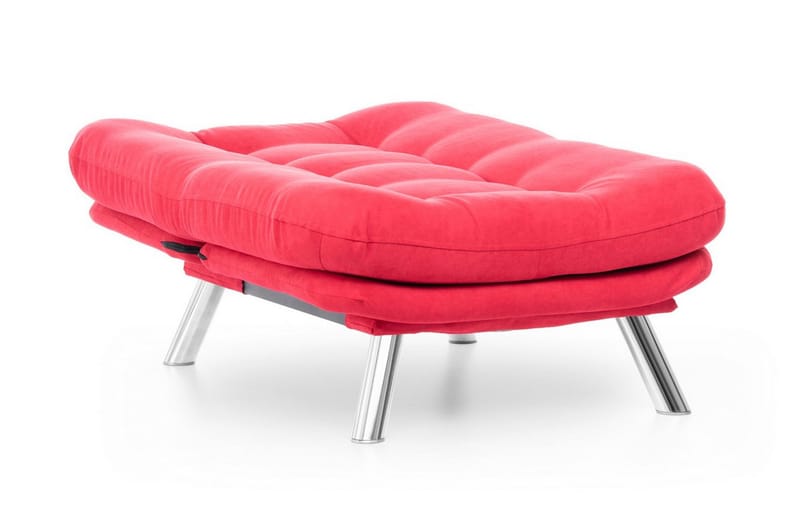 Janiece Lenestol - Rød - Møbler - Stoler & lenestoler - Lenestoler - Lenestoler uten armlene