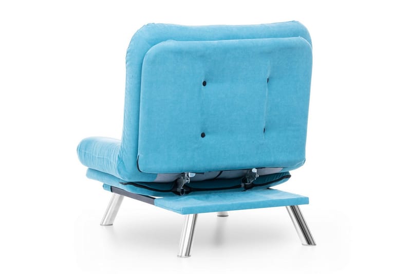 Janiece Lenestol - Turkis - Møbler - Stoler & lenestoler - Lenestoler - Sovestol