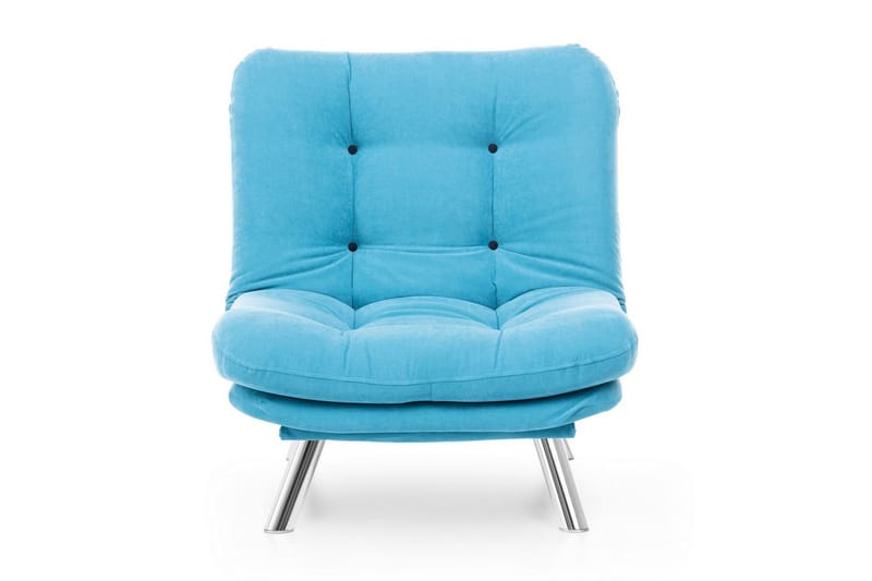 Janiece Lenestol - Turkis - Møbler - Stoler & lenestoler - Lenestoler - Sovestol