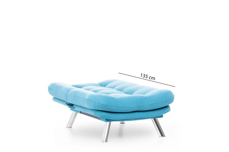 Janiece Lenestol - Turkis - Møbler - Stoler & lenestoler - Lenestoler - Lenestoler uten armlene