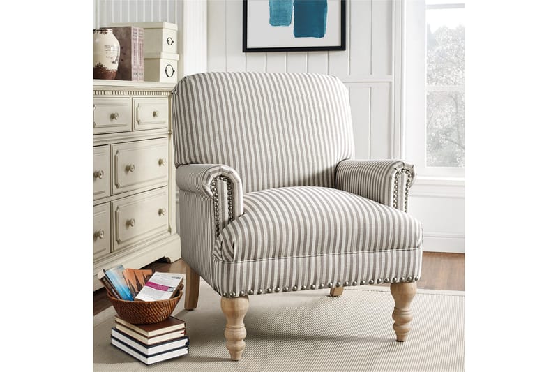 Jaya Lenestol Beige - Dorel Home - Møbler - Stoler & lenestoler - Lenestoler