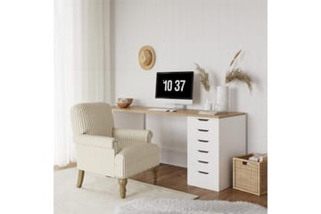 Jaya Lenestol Beige - Dorel Home - Møbler - Stoler & lenestoler - Lenestoler