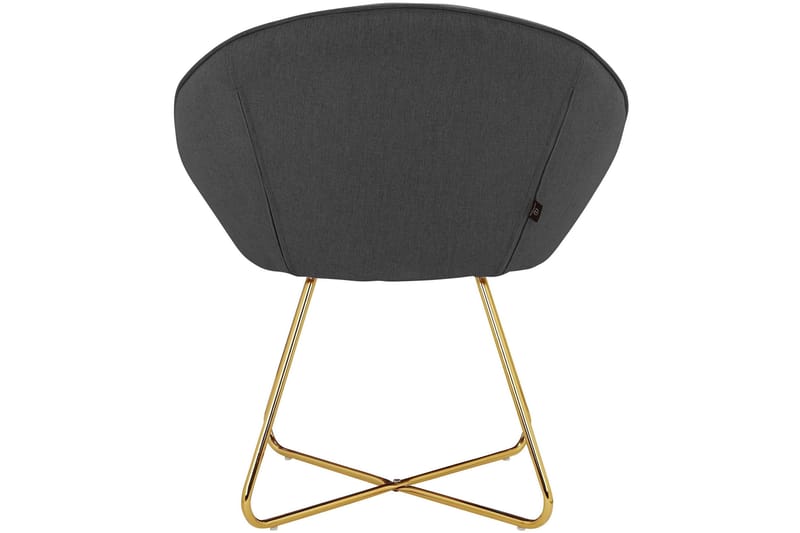 Junpeyah Loungelenestol - Antrasitt - Møbler - Stoler & lenestoler - Lenestoler