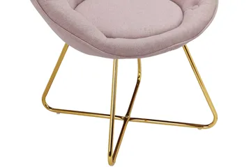 Junpeyah Loungelenestol - Rosa - Møbler - Stoler & lenestoler - Lenestoler