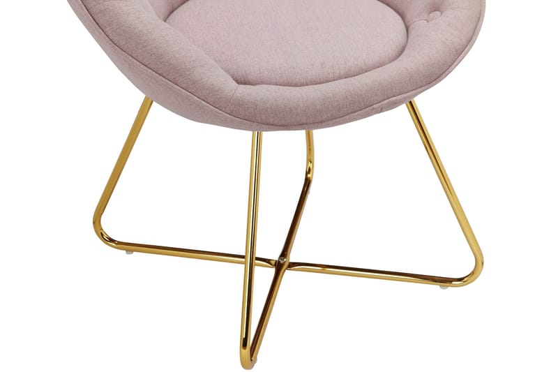 Junpeyah Loungelenestol - Rosa - Møbler - Stoler & lenestoler - Lenestoler