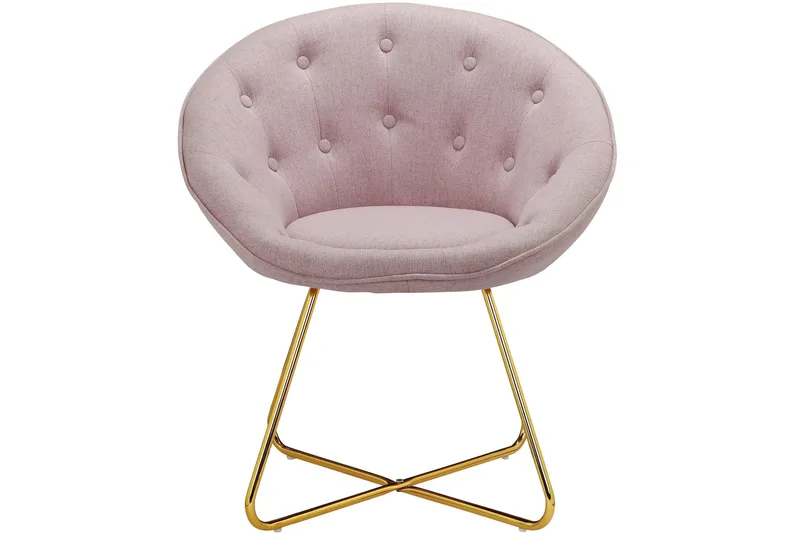Junpeyah Loungelenestol - Rosa - Møbler - Stoler & lenestoler - Lenestoler
