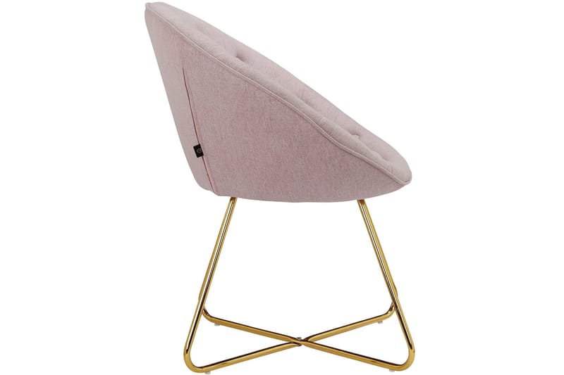 Junpeyah Loungelenestol - Rosa - Møbler - Stoler & lenestoler - Lenestoler