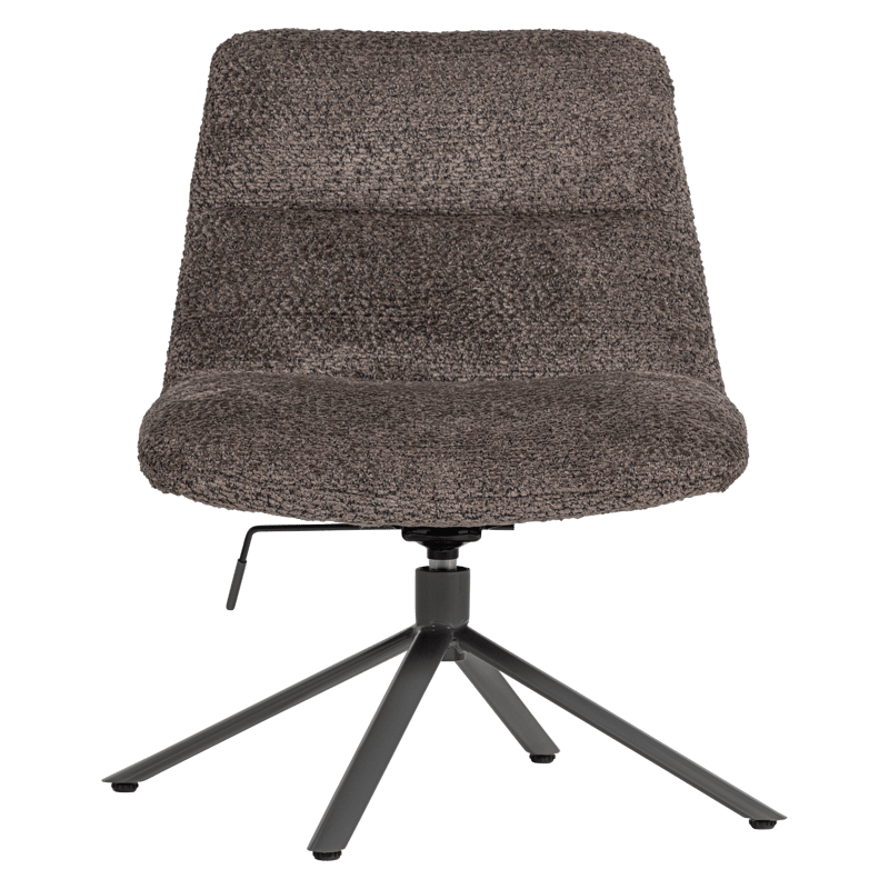 Justerbar snurrestol Soren - Brun - Møbler - Stoler & lenestoler - Lenestoler