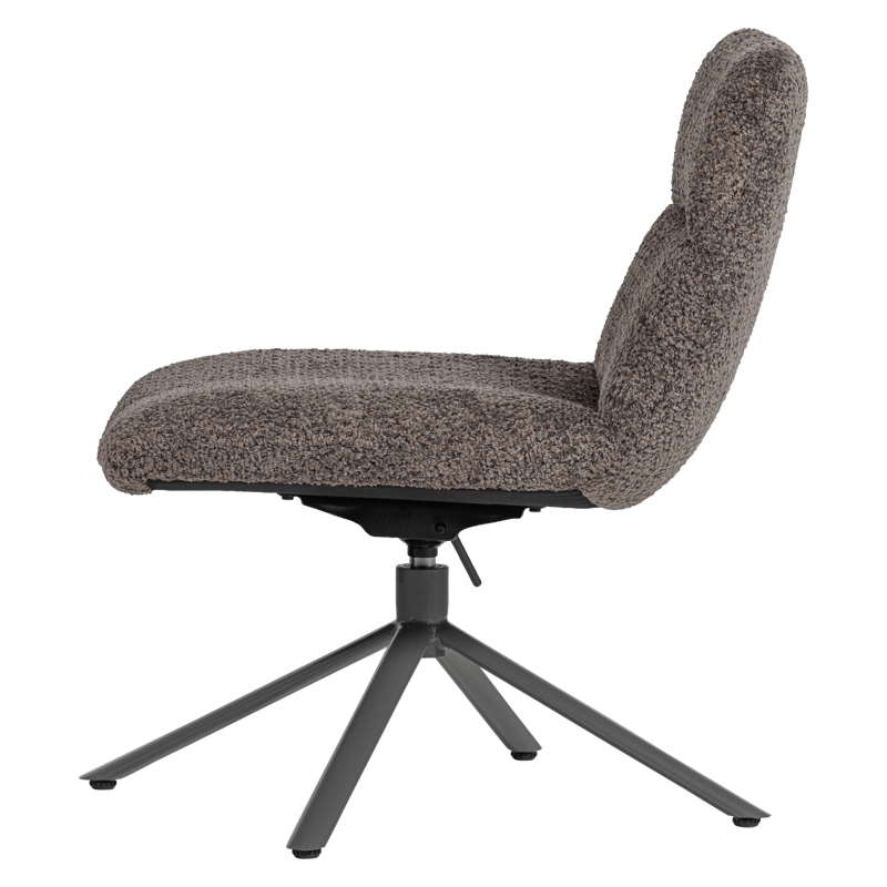 Justerbar snurrestol Soren - Brun - Møbler - Stoler & lenestoler - Lenestoler