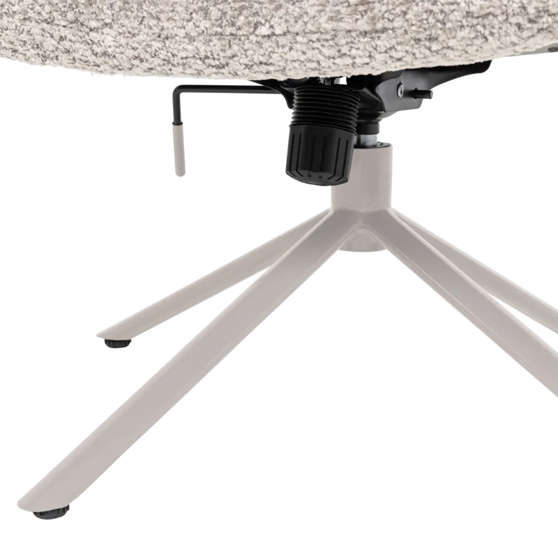 Justerbar snurrestol Soren - Grå - Møbler - Stoler & lenestoler - Lenestoler - Lenestoler uten armlene