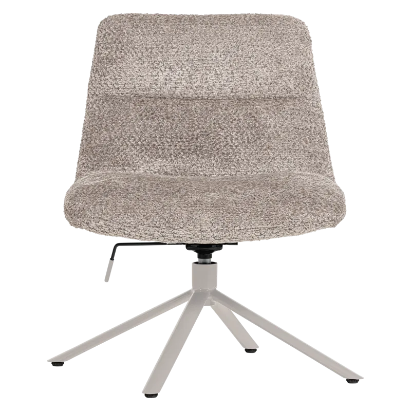 Justerbar snurrestol Soren - Grå - Møbler - Stoler & lenestoler - Lenestoler - Lenestoler uten armlene