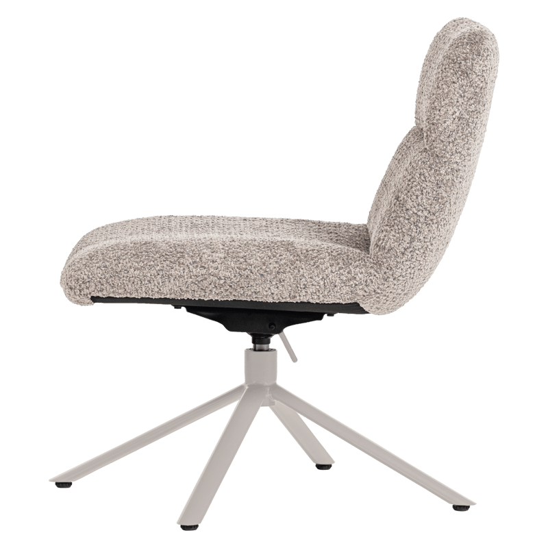 Justerbar snurrestol Soren - Grå - Møbler - Stoler & lenestoler - Lenestoler