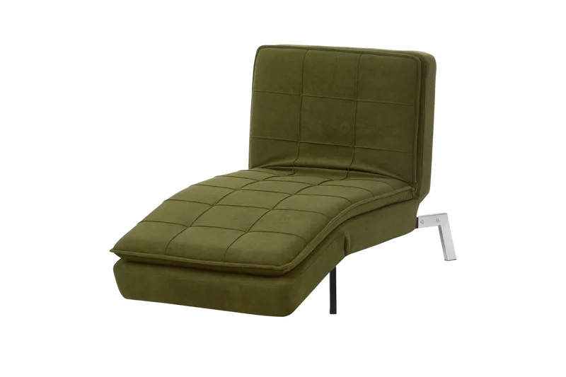 Karyne Sjeselong 179 cm - Grønn - Møbler - Stoler & lenestoler - Lenestoler - Sjeselonglenestol & divanlenestol