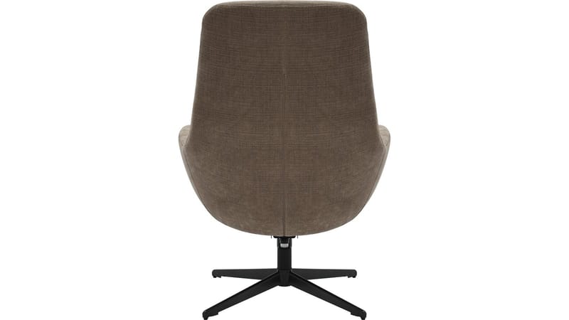 Kiresto lenestol med fotskammel, svingfunksjon - Grå - Møbler - Stoler & lenestoler - Lenestoler - Recliner & kinostol