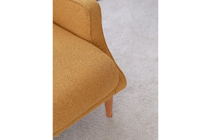Klam Lenestol - Sennep - Møbler - Stoler & lenestoler - Lenestoler