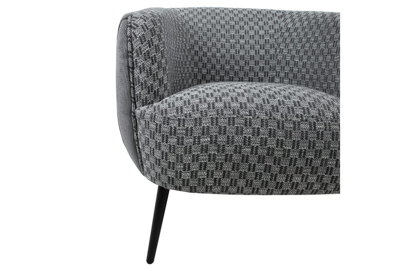 Accent Lenestol Grå - Møbler - Stoler & lenestoler - Lenestoler - Klubblenestol