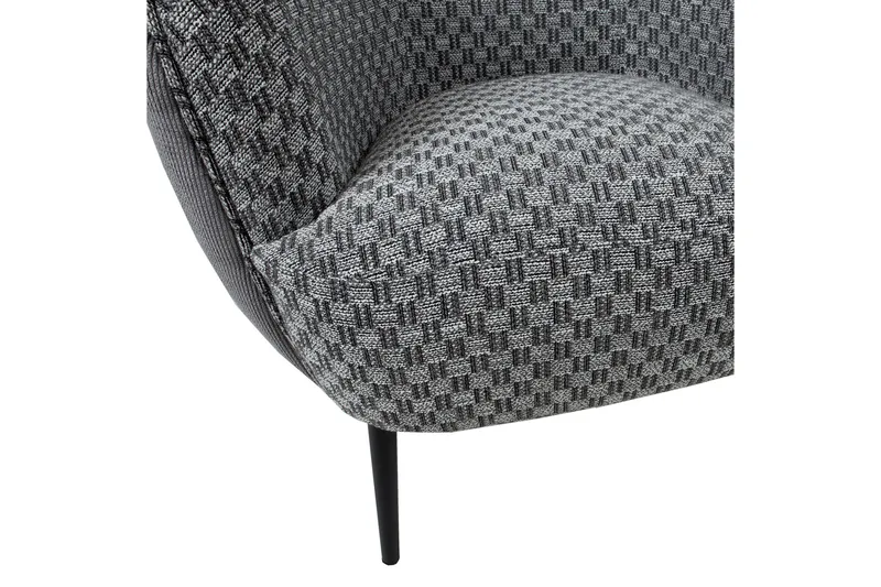 Accent Lenestol Grå - Møbler - Stoler & lenestoler - Lenestoler - Klubblenestol