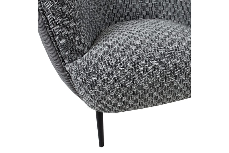 Accent Lenestol Grå - Møbler - Stoler & lenestoler - Lenestoler - Klubblenestol