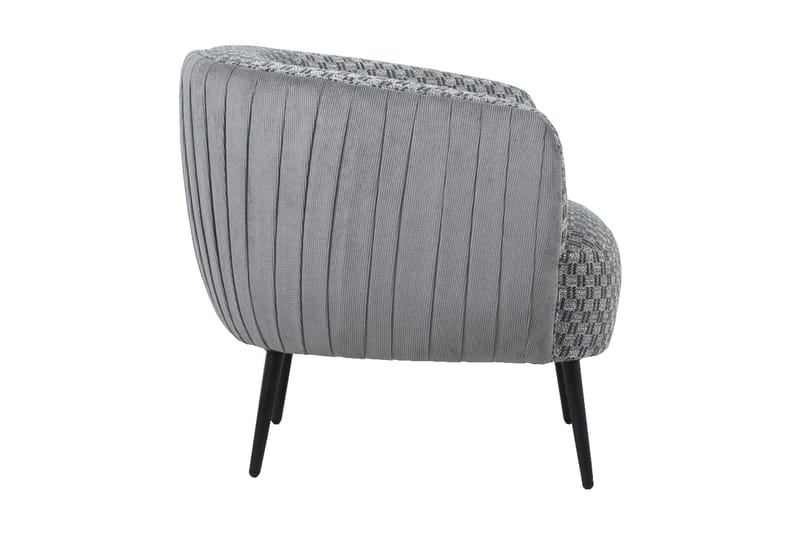Accent Lenestol Grå - Møbler - Stoler & lenestoler - Lenestoler - Klubblenestol