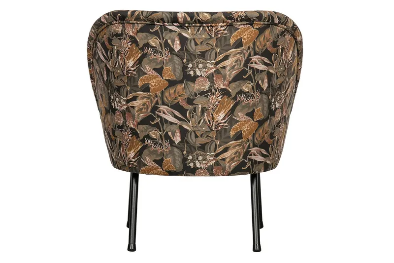 Bastien Lenestol - Fløyel/Svart - Møbler - Stoler & lenestoler - Lenestoler - Klubblenestol