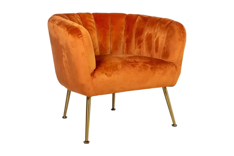 Lenestol TUCKER 78x71xH69cm rød, undefined