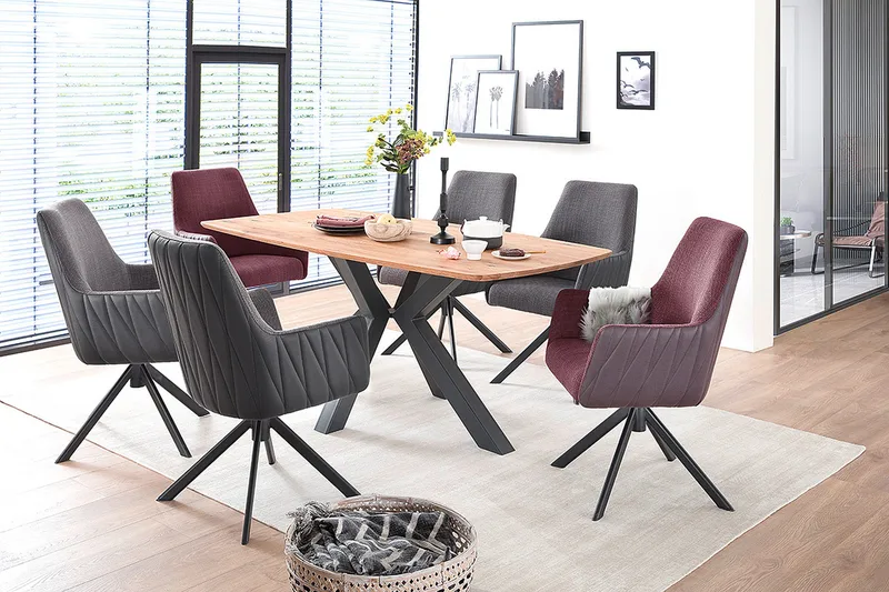 Thailan Karmstol - Antrasitt - Møbler - Stoler & lenestoler - Lenestoler - Klubblenestol