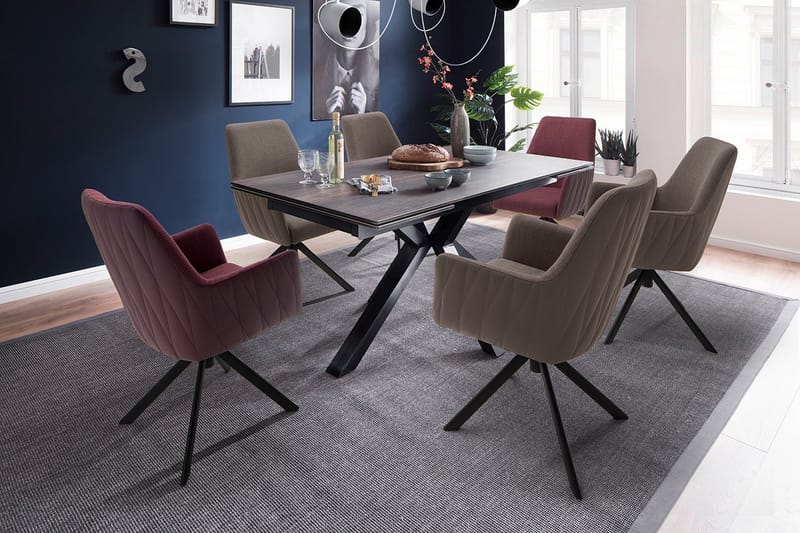 Thailan Karmstol - Lilla - Møbler - Stoler & lenestoler - Lenestoler - Klubblenestol