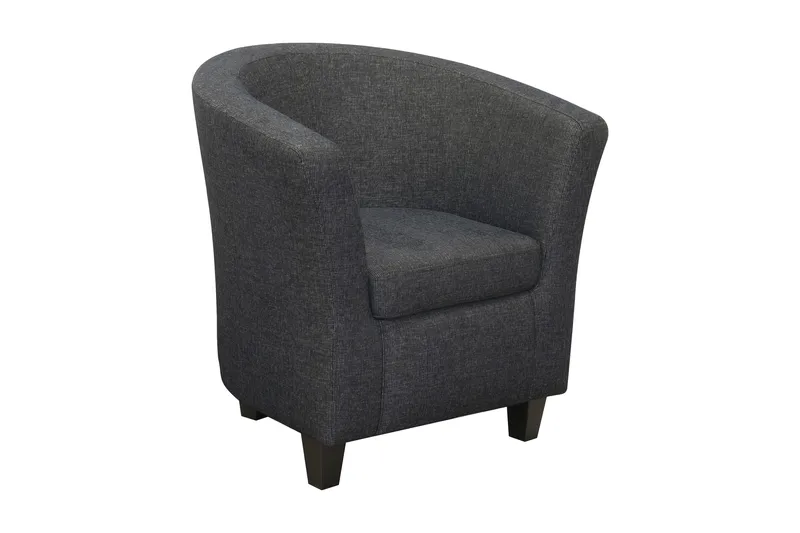 Vegas Klubblenestol - Grå - Møbler - Stoler & lenestoler - Lenestoler - Klubblenestol