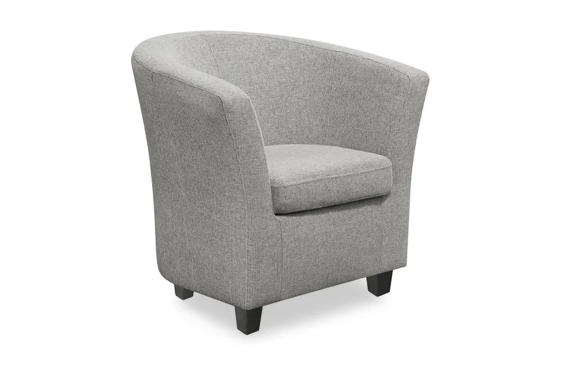 Vegas Klubblenestol - Lysegrå - Møbler - Stoler & lenestoler - Lenestoler - Klubblenestol