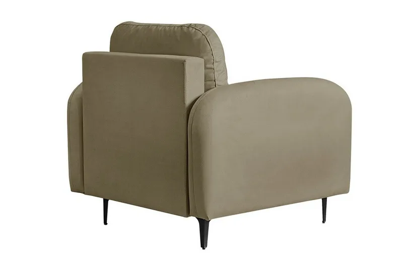 Knocklong Fåtölj Dark Beige/Mocca - Møbler - Stoler & lenestoler - Lenestoler