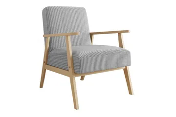 Knocklong Fåtölj Light Grey/Beige - Møbler - Stoler & lenestoler - Lenestoler