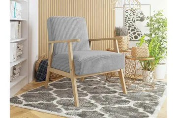 Knocklong Fåtölj Light Grey/Beige - Møbler - Stoler & lenestoler - Lenestoler