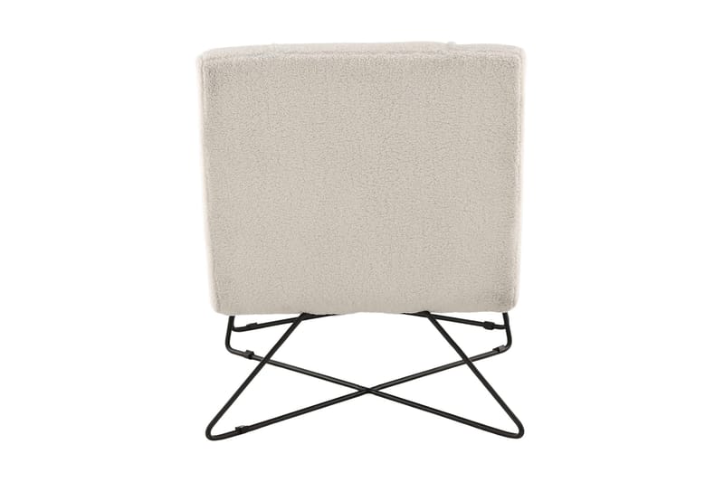 Laconia Lenestol - Hvid - Møbler - Stoler & lenestoler - Lenestoler - Lenestol med fotskammel