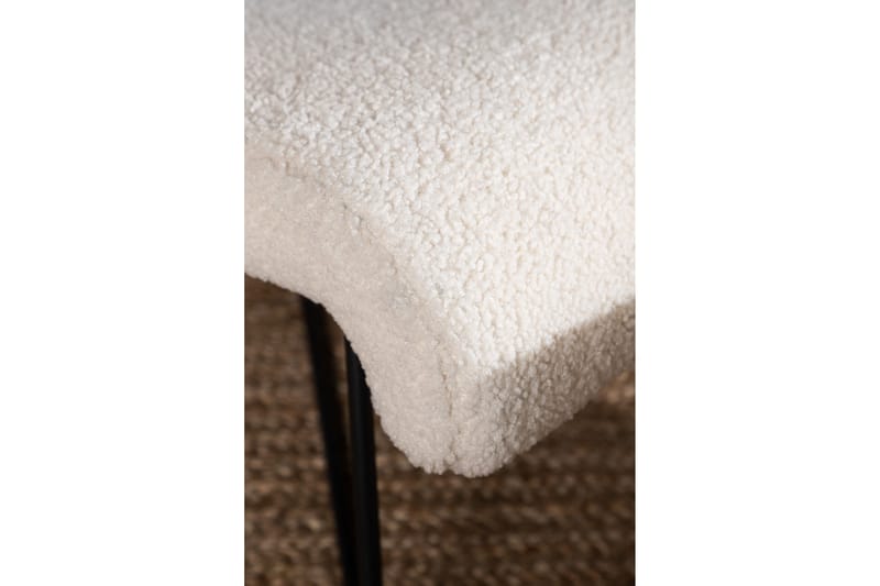 Laconia Lenestol - Hvid - Møbler - Stoler & lenestoler - Lenestoler - Lenestol med fotskammel