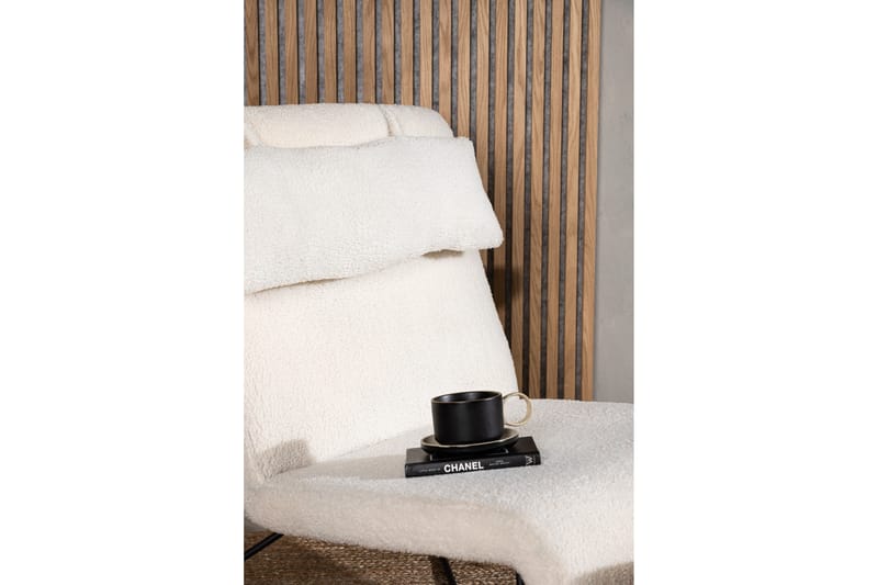 Laconia Lenestol - Hvid - Møbler - Stoler & lenestoler - Lenestoler - Lenestol med fotskammel