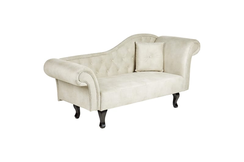 Lattes Sjeselong 192 cm Høyre - Beige - Møbler - Stoler & lenestoler - Lenestoler - Sjeselonglenestol & divanlenestol