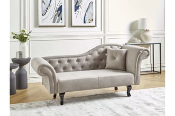 Lattes Sjeselong 192 cm Høyre - Beige - Møbler - Stoler & lenestoler - Lenestoler - Sjeselonglenestol & divanlenestol