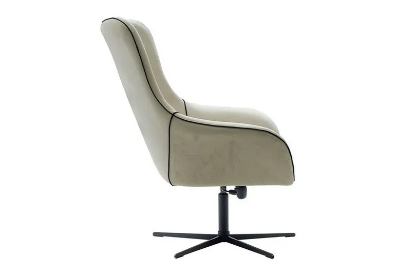 Laytown Fåtölj Beige/Black - Møbler - Stoler & lenestoler - Lenestoler