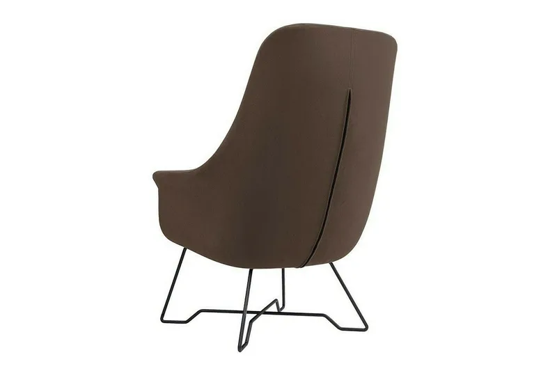 Laytown Fåtölj Brown/Black - Møbler - Stoler & lenestoler - Lenestoler