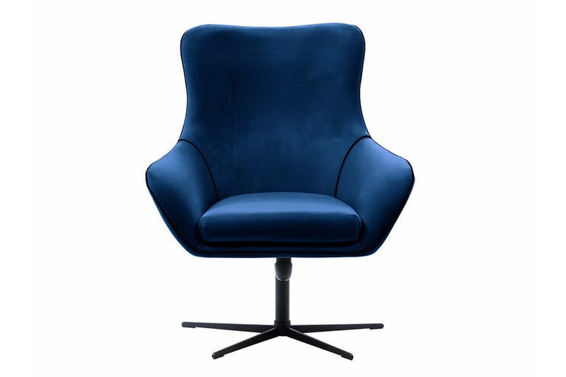 Laytown Fåtölj Dark Blue/Black - Møbler - Stoler & lenestoler - Lenestoler