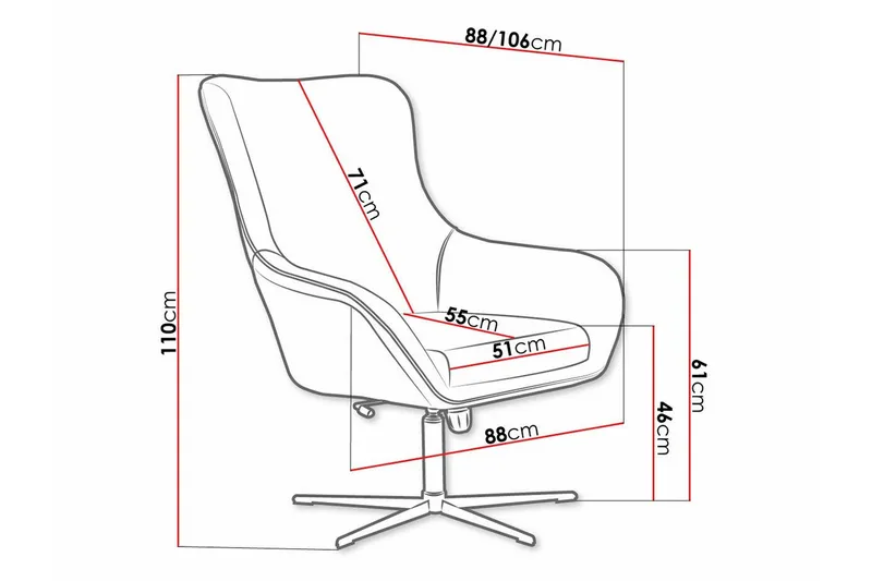 Laytown Fåtölj Green - Møbler - Stoler & lenestoler - Lenestoler