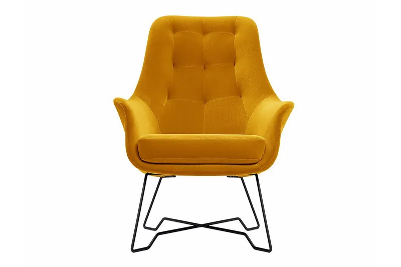 Laytown Fåtölj Yellow - Møbler - Stoler & lenestoler - Lenestoler