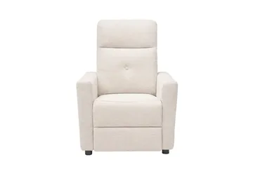 Leia manuell reclinerlenestol i stoff - Beige - Møbler - Stoler & lenestoler - Lenestoler - Recliner & kinostol