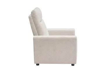 Leia manuell reclinerlenestol i stoff - Beige - Møbler - Stoler & lenestoler - Lenestoler - Recliner & kinostol