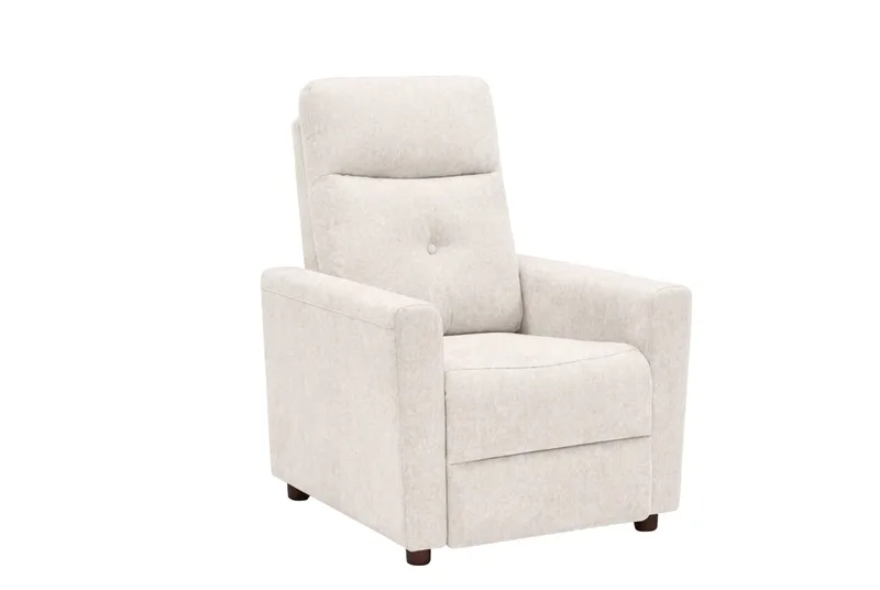 Leia manuell reclinerlenestol i stoff, Beige