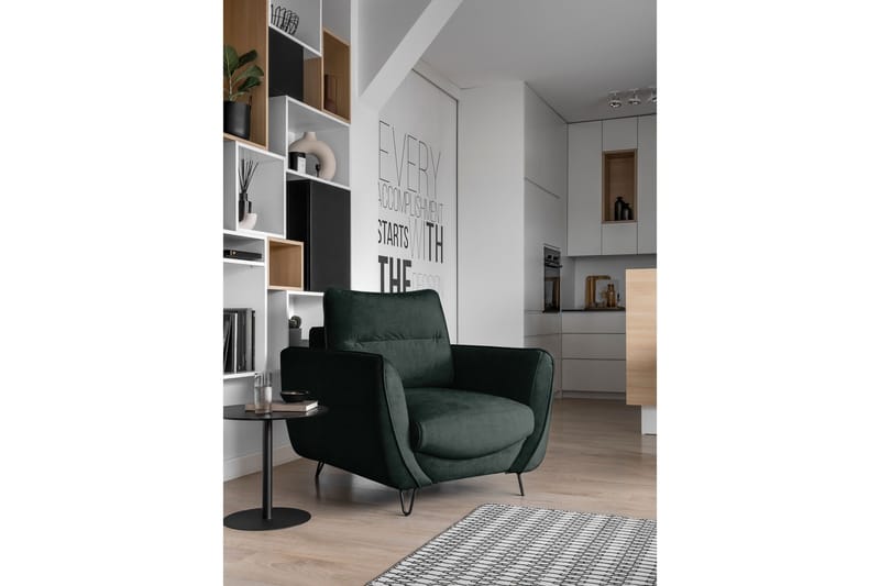 Lence Lenestol - Grønn - Møbler - Stoler & lenestoler - Lenestoler