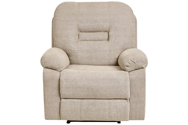 Lenestol Alnor Beige - Beige - Møbler - Stoler & lenestoler - Lenestoler - Recliner & kinostol